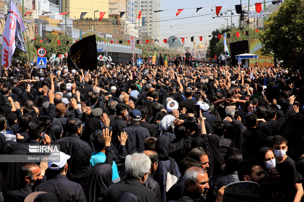 Arbaeen ritual in northeast Iran Arbaeen ritual in northeast Iran