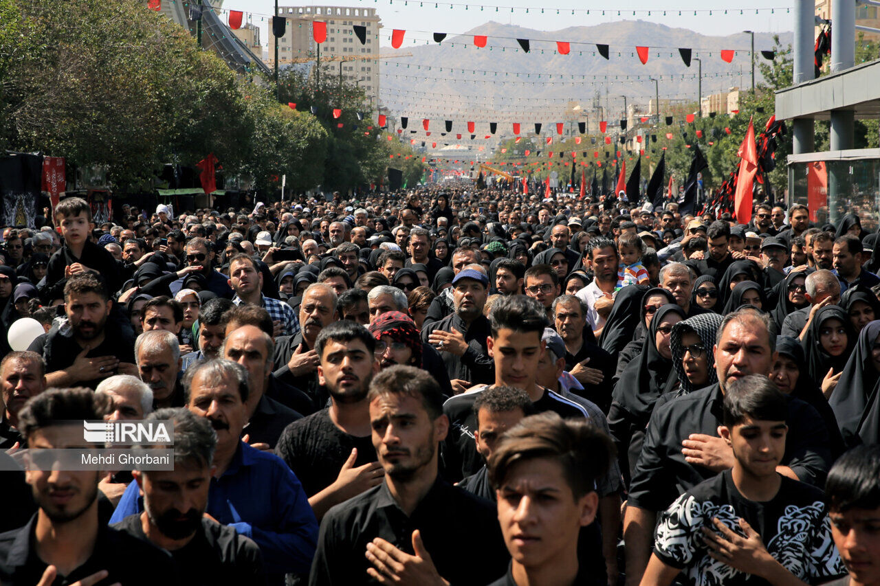 Arbaeen ritual in northeast Iran Arbaeen ritual in northeast Iran