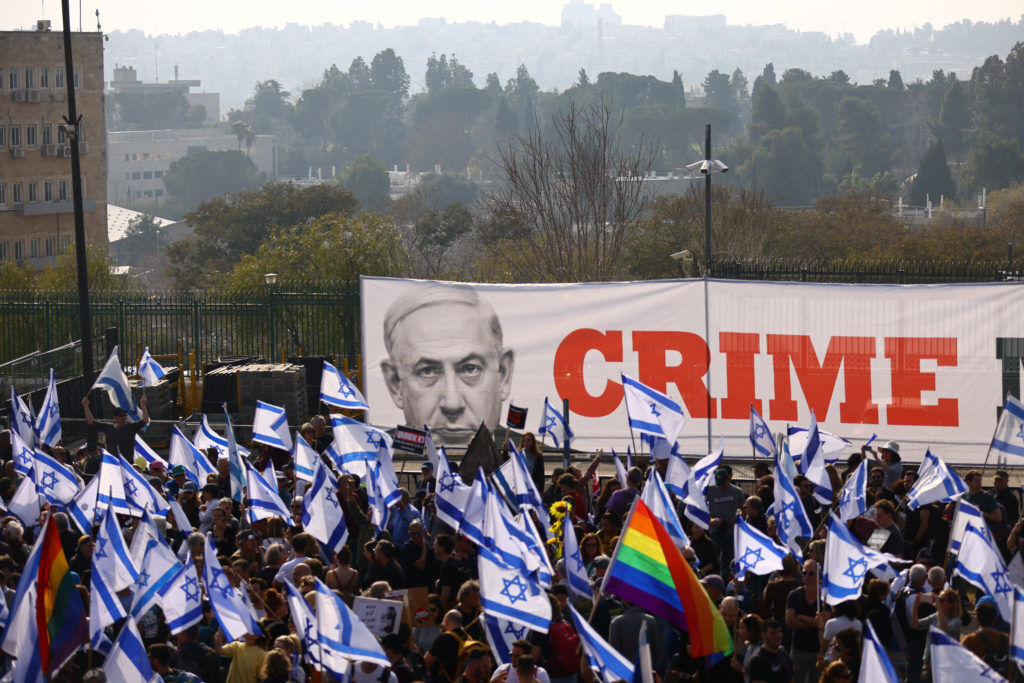 Anti-Netanyahu protesters expected to take to streets for 36th week