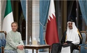 امیر قطر و نخست‌وزیر ایتالیا درباره تحولات منطقه گفت وگو کردند