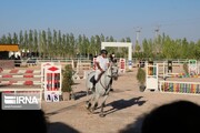 نخستین دوره مسابقات پرش با اسب در شیروان برگزار شد
