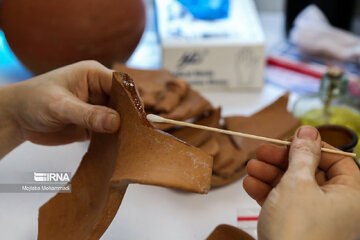 La conservation et la restauration d'objets historiques au musée Rasht, au nord-ouest de l’Iran