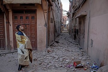 Le séisme du Maroc vu par les photographes d’AFP