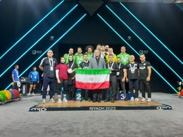 وزنه‌برداری ایران سکوی تیمی ریاض را فتح کرد