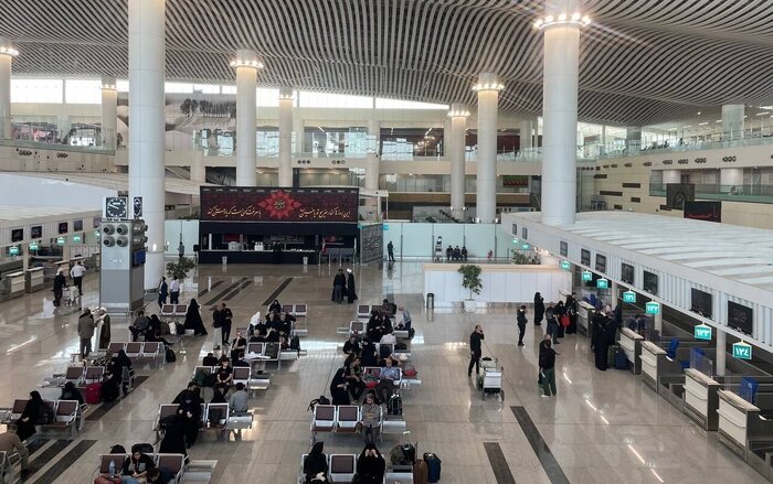 رشد ۲۹ درصدی اعزام و پذیرش مسافر در اربعین امسال از فرودگاه امام