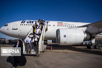 عملیات رفت و برگشت بیش از ۱۲ هزار  زائر مراسم اربعین از فرودگاه اصفهان انجام شد