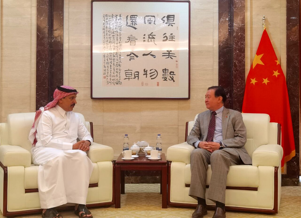 سفیر جدید عربستان در تهران به ملاقات سفیر چین رفت
