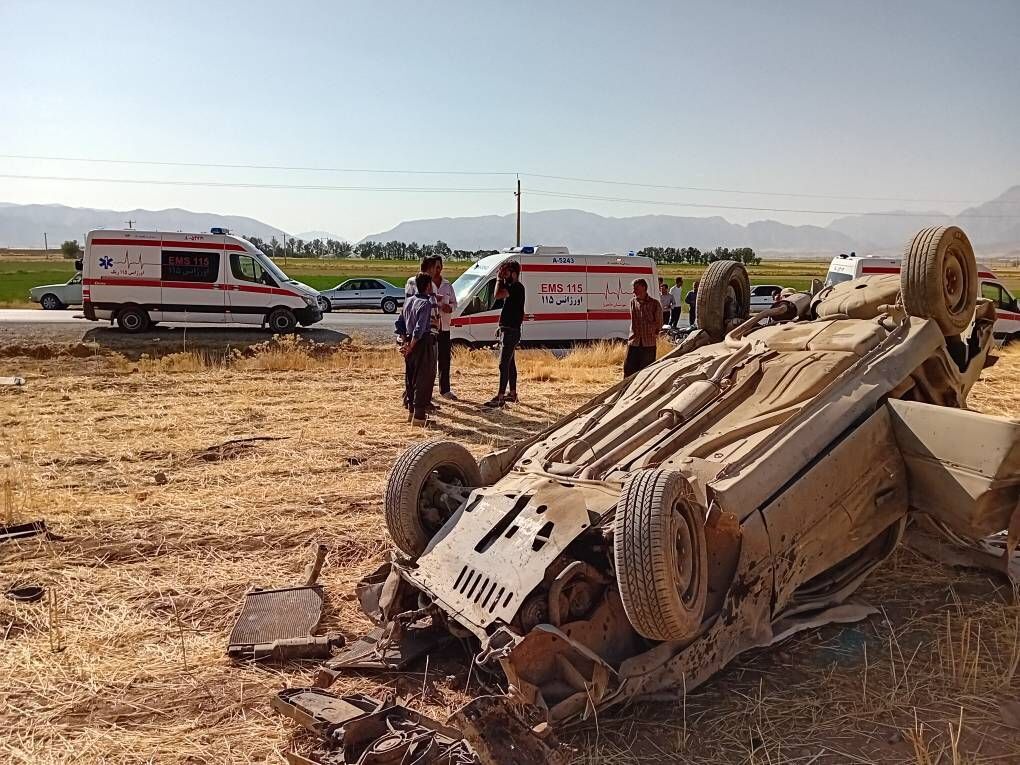 ۲ حادثه رانندگی در جاده قیدار به ابهر ۶ مصدوم برجا گذاشت