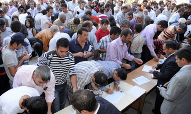 ترکیه آمار بیکاران خود را ۳ میلیون و ۳۰۰ هزار نفر اعلام کرد