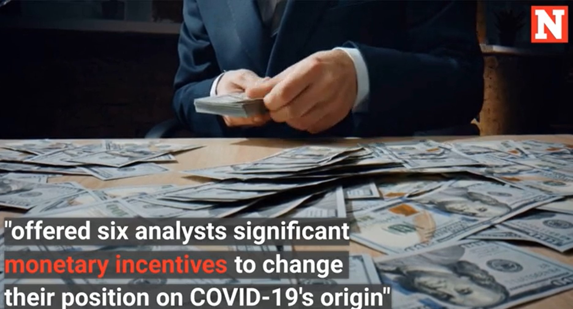 رشوه سازمان سیا برای کتمان حقیقت درمورد منبع شیوع کرونا