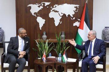 گفت وگوی مقام فلسطینی با وزیر خارجه انگلیس درباره فلسطین