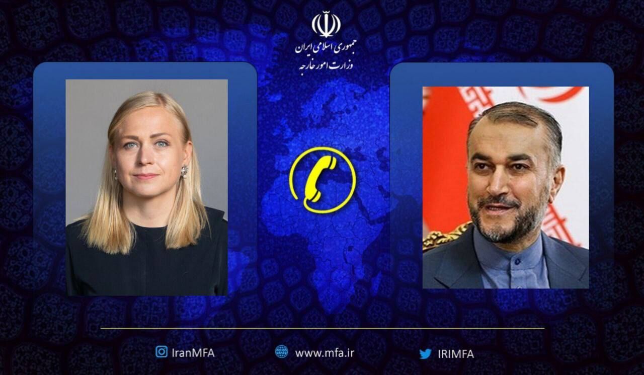 Ministros de Exteriores de Irán y Finlandia insisten en fortalecer las relaciones bilaterales