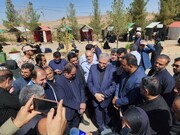 وزیر بهداشت از موکب و پایگاه اورژانس در ورودی مشهد بازدید کرد