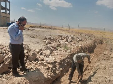 اجرای ۱۰۵ کیلومتر خط انتقال آب در روستاهای همدان