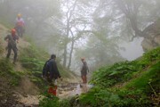 نجات چهار کوهنورد در ارتفاعات دریاچه سوهای نمین
