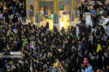 La cérémonie de deuil « Shame-e-Qariban » à Machhad