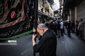 Mourning for Imam Reza (AS) at Tehran Grand Bazaar