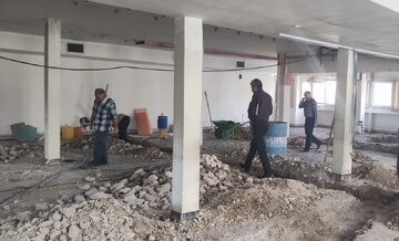 عملیات بازسازی قدیمی‌ترین کتابخانه زنجان تا پایان سال تکمیل می‌شود