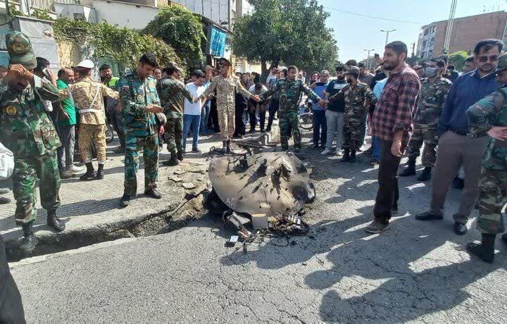 فتوکلیپ: گرگان پس از سقوط یک شیء ناشناس