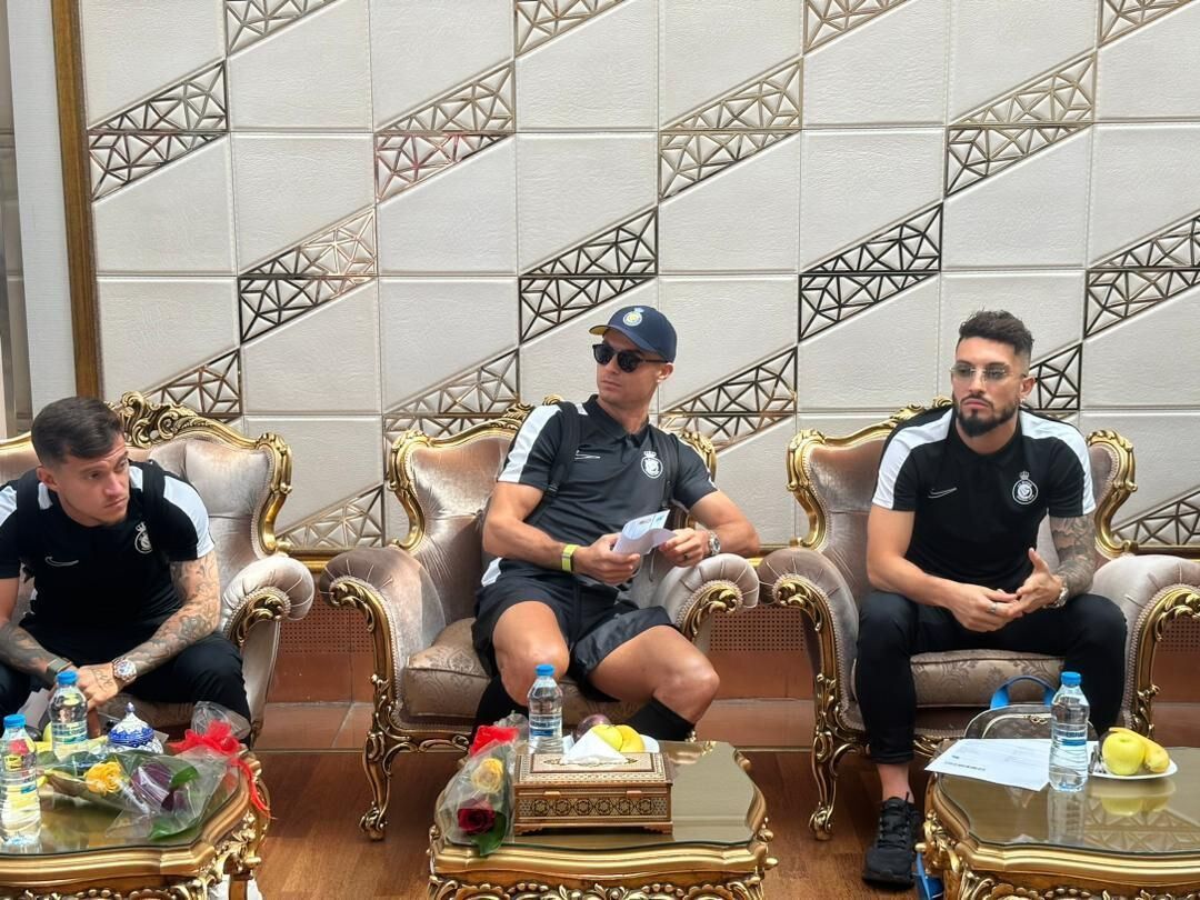 Saudi Al-Nassr football team arrives in Tehran