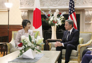 وزیران امور خارجه ژاپن و آمریکا بر حفظ صلح در تایوان تاکید کردند
