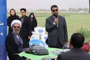 بنیاد احسان پنج هزار بسته نوشت افزار بین دانش‌آموزان خراسان‌شمالی توزیع کرد