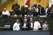 Open session of Iranian Parliament