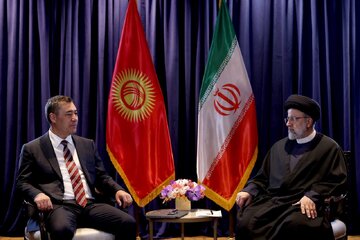 رئیس جمهور بر آمادگی ایران برای به اشتراک گذاشتن دستاوردهای علمی با قرقیزستان تاکید کرد