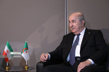 Iranian, Algerian presidents discuss bilateral ties in NY