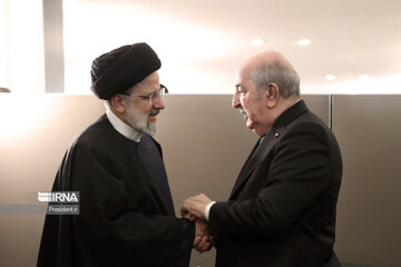 Iranian, Algerian presidents discuss bilateral ties in NY