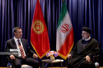 Iranian President, Kyrgyz President meeting in New York