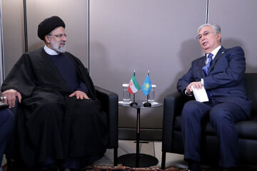 Iranian President, Kazakhstan President meeting in New York