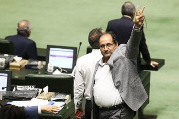 Open session of Iranian Parliament