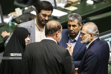 Open session of Iranian Parliament