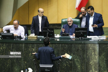 Open session of Iranian Parliament