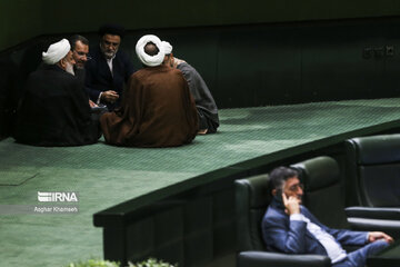 Open session of Iranian Parliament