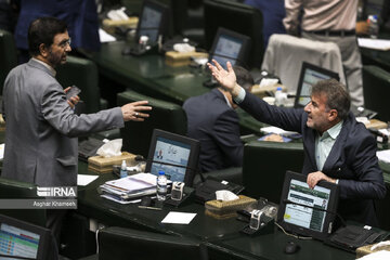 Open session of Iranian Parliament