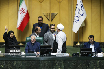 Open session of Iranian Parliament