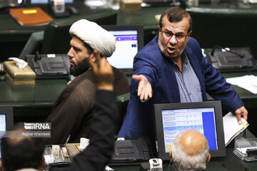 Open session of Iranian Parliament