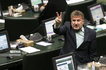 Open session of Iranian Parliament