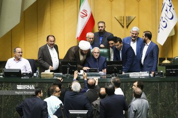 Open session of Iranian Parliament