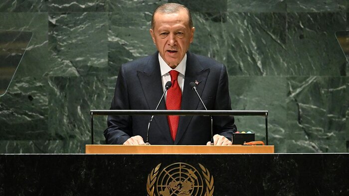 رییس جمهور ترکیه: نمی توان با چالش‌های کنونی،تصویری خوش بینانه از جهان  ترسیم کرد