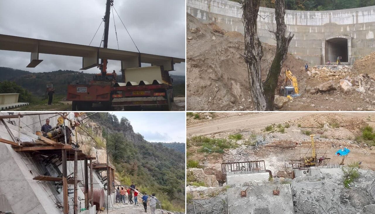 چند گام تا آغاز عرشهگذاری پل سد گلورد؛ بتنریزی فنداسیون پایان یافت