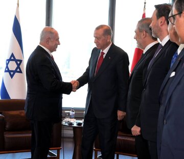 دیدار نتانیاهو و اردوغان در بحبوحه جنایت‌های رژیم صهیونیستی
