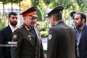 Iranian Defense Minister,  Russian counterpart meeting in Tehran