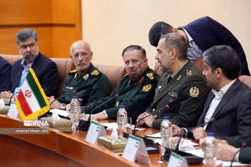 Iranian Defense Minister,  Russian counterpart meeting in Tehran