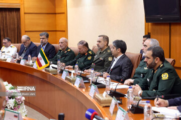 Iranian Defense Minister,  Russian counterpart meeting in Tehran