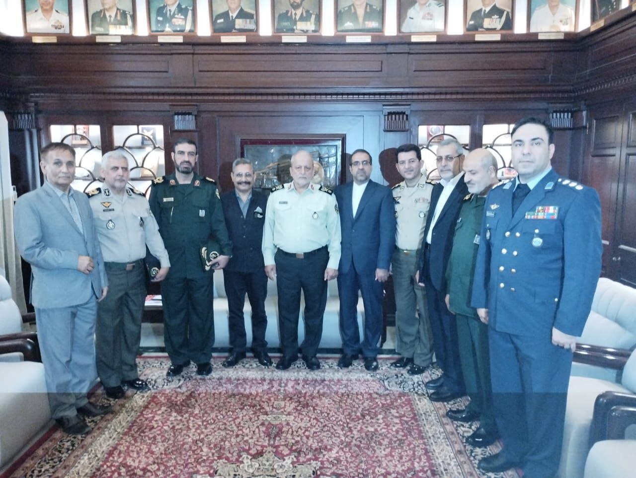 Iranian general in India for expansion of educational, research ties