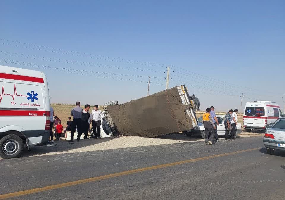 هشت مصدوم و یک جان‌باخته در حوادث رانندگی استان سمنان