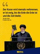 Die Reaktion des iranischen Präsidenten auf die Beleidigung des Korans in einigen Ländern